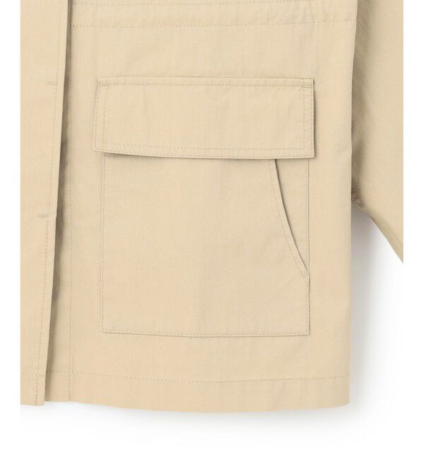 23区「【SLOW/一部店舗限定】ハイカウントギャバ ミリタリージャケット」|ミリタリージャケット|