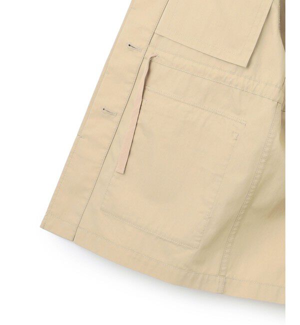 23区「【SLOW/一部店舗限定】ハイカウントギャバ ミリタリージャケット」|ミリタリージャケット|