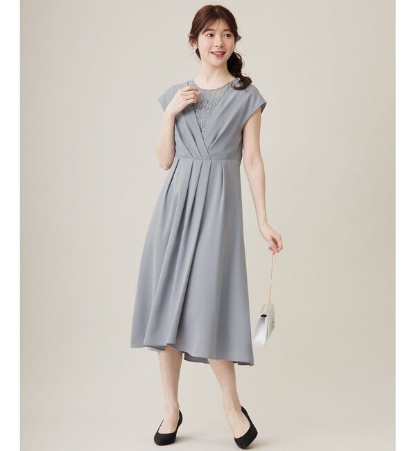 any SiS「【Lily Calin】カシュクールタック ドレス」|ドレス|