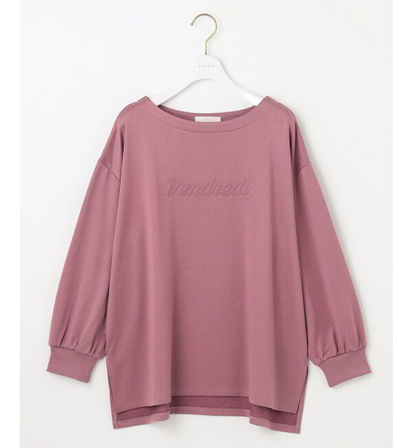 any SiS「【洗える】ミニ裏毛エンボスロゴ カットソー」|Tシャツ・カットソー|