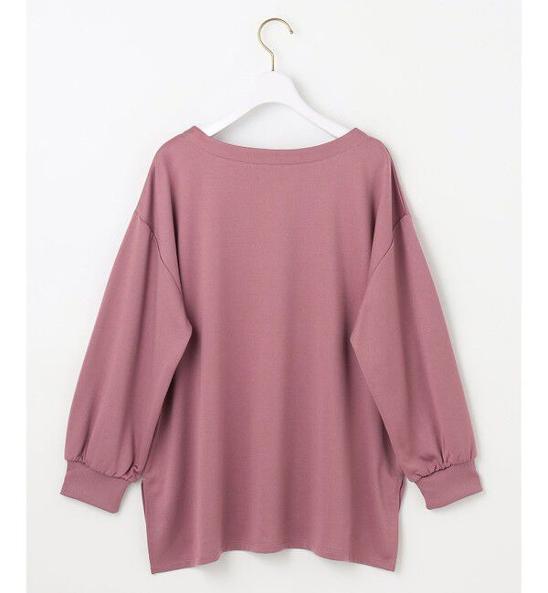 any SiS「【洗える】ミニ裏毛エンボスロゴ カットソー」|Tシャツ・カットソー|