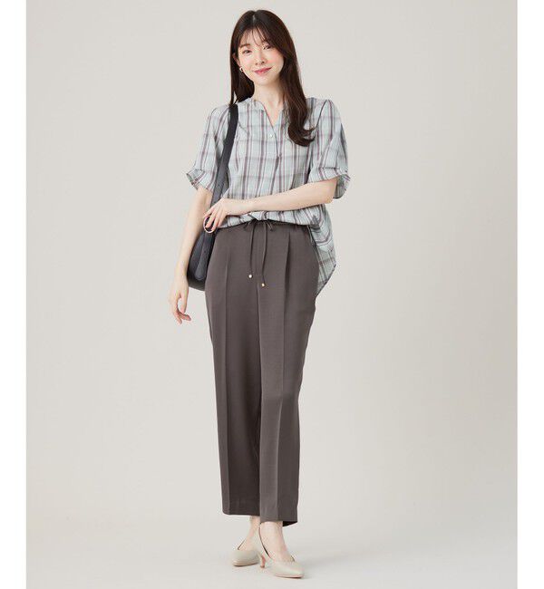 any SiS「【洗える】サテンドロストイージー パンツ」|その他|