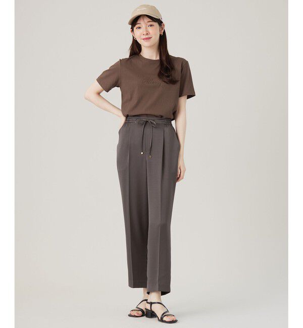 any SiS「【洗える】サテンドロストイージー パンツ」|その他|