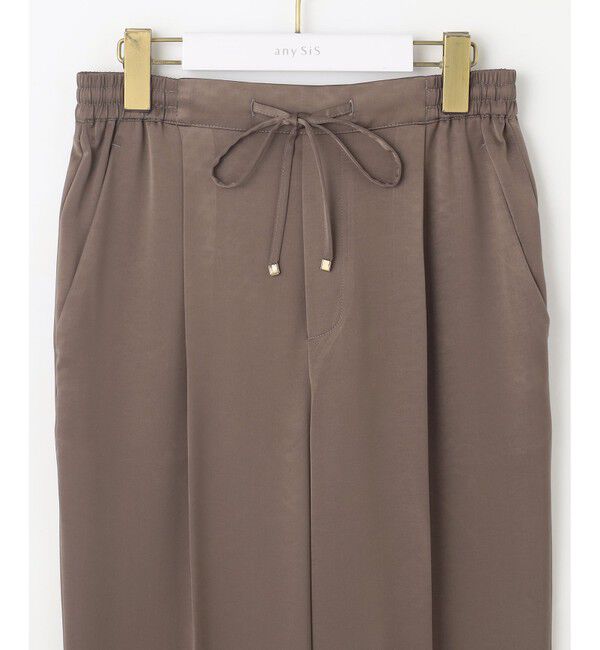 any SiS「【洗える】サテンドロストイージー パンツ」|その他|