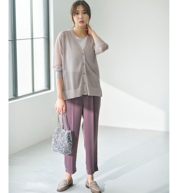 any SiS「【洗える】サテンドロストイージー パンツ」|その他|