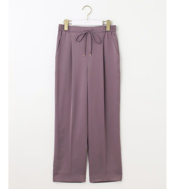 any SiS「【洗える】サテンドロストイージー パンツ」|その他|