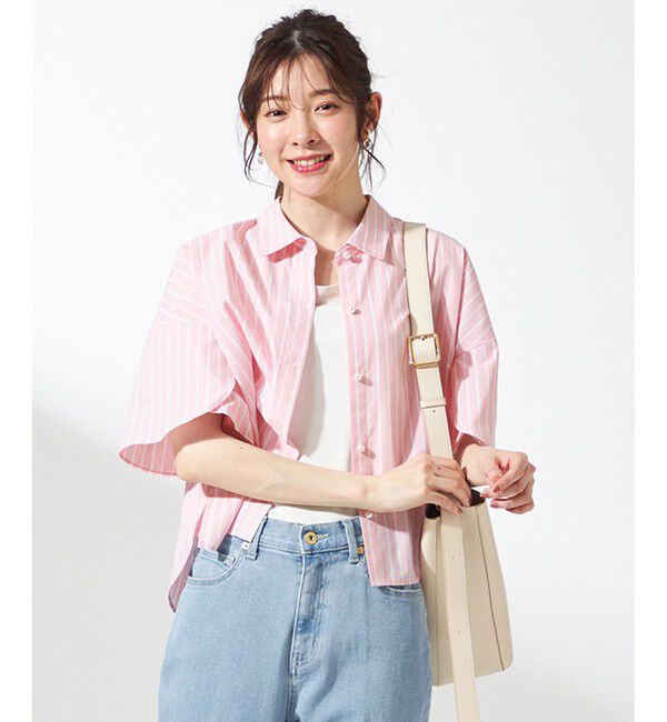 ANY SIS「【洗える】ペタルスリーブ シャツ」|シャツ・ブラウス|ﾋﾟﾝｸｽﾄ