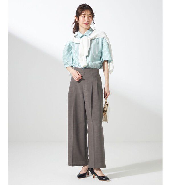 ANY SIS「【洗える】ペタルスリーブ シャツ」|シャツ・ブラウス|