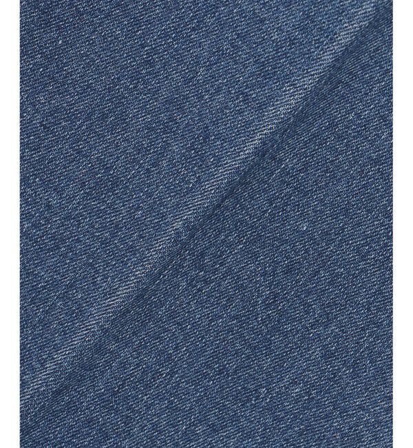 ANY SIS「センタープレスセミフレア デニム」|デニム|