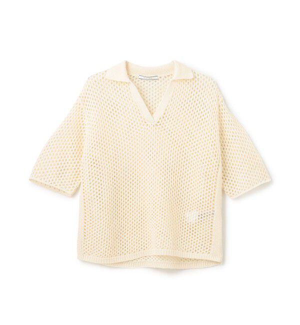 BEIGE,「GASPARD / ポロニット」|ニット・セーター|