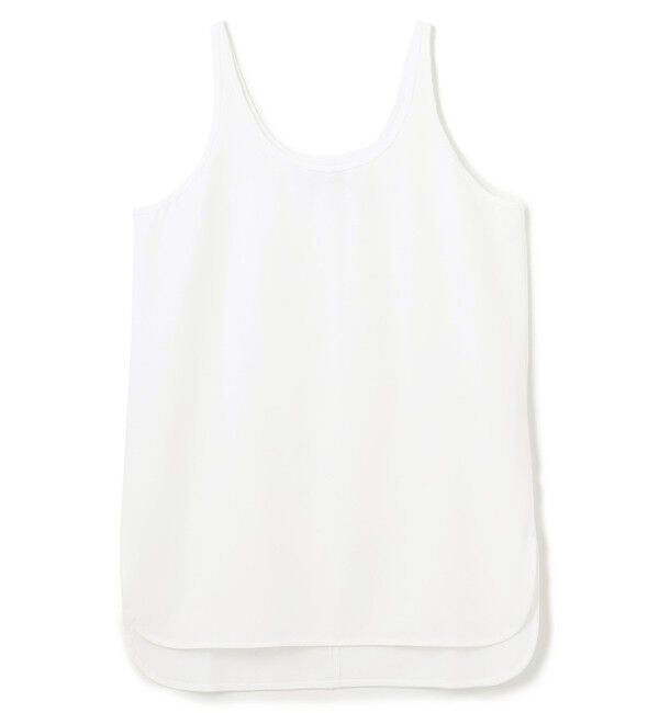 BEIGE,「【洗える】BROIS / コットンシャツテールタンクトップ」|Tシャツ・カットソー|