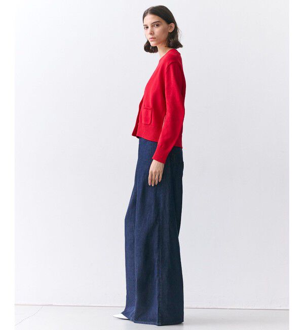 BEIGE,「【洗える】BROIS / コットンシャツテールタンクトップ」|Tシャツ・カットソー|