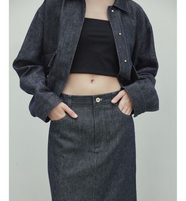 BEIGE,「【洗える】CUPHEA / Iラインロングスカート」|スカート|