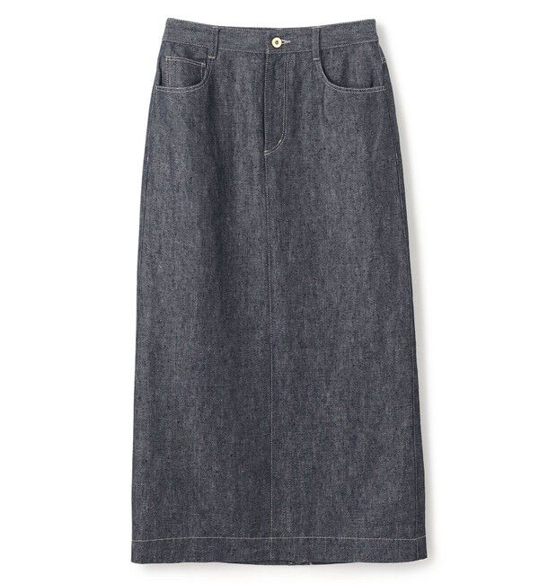 BEIGE,「【洗える】CUPHEA / Iラインロングスカート」|スカート|