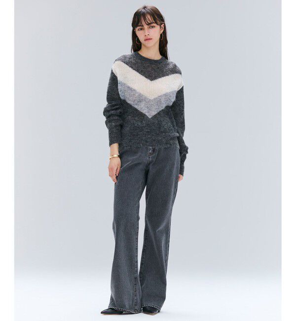 BEIGE,「MARS / キッドモヘアインターシャニット」|ニット・セーター|