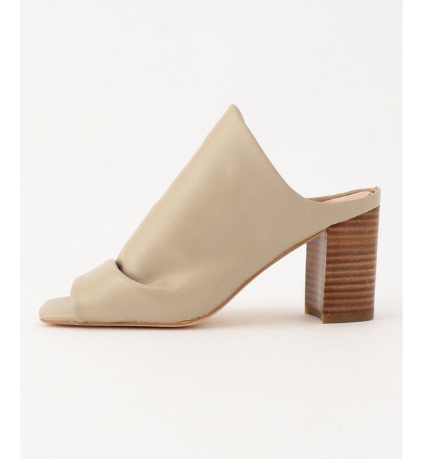 Diagram「レザースタックヒールサンダル」|サンダル|