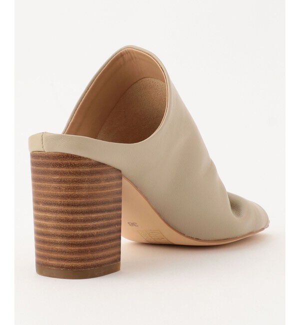 Diagram「レザースタックヒールサンダル」|サンダル|