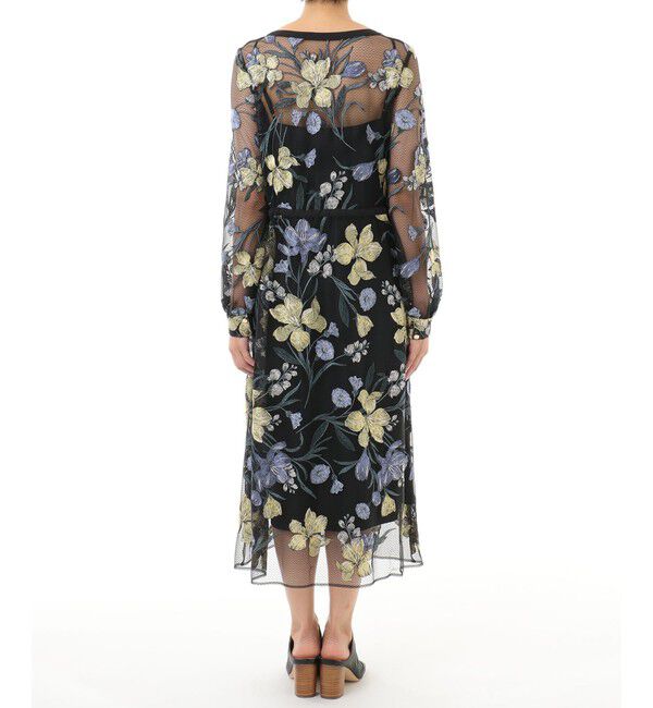 Diagram「レザースタックヒールサンダル」|サンダル|