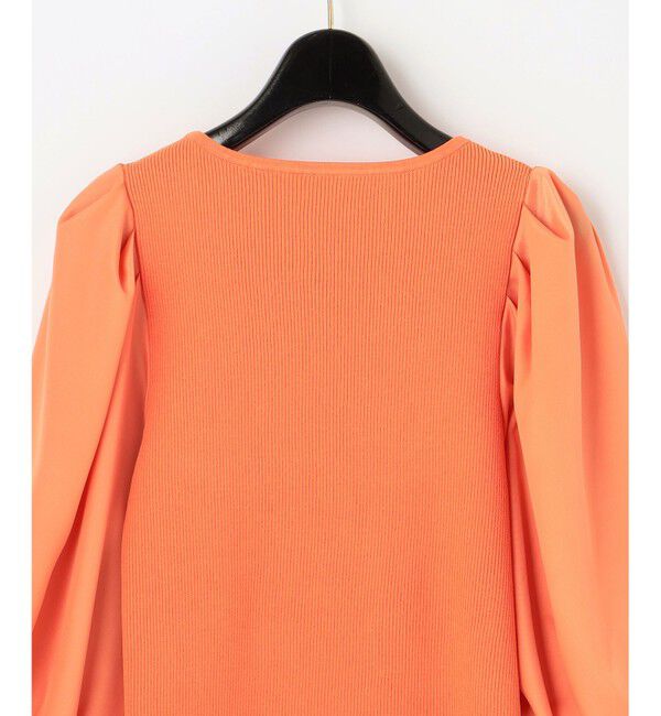  「デシン袖ニットトップ」|ニット・セーター|