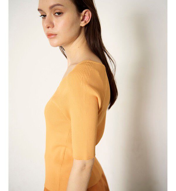 Diagram「ハーフスリーブニットトップ」|ニット・セーター|