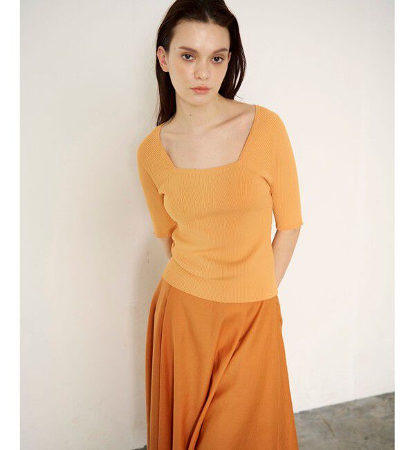 Diagram「ハーフスリーブニットトップ」|ニット・セーター|