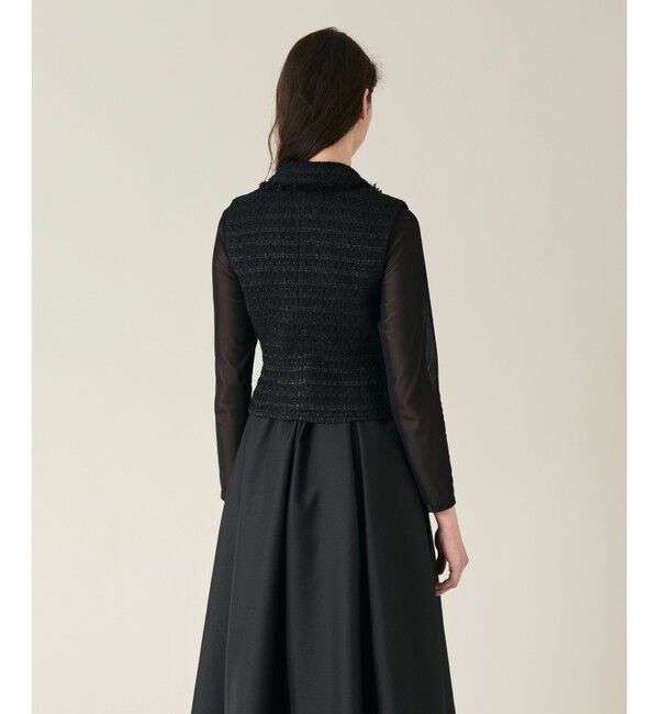 GRACE CONTINENTAL「ツイードベスト」|ベスト・ジレ|