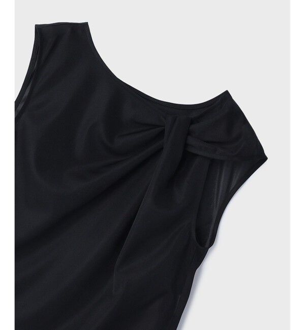 GRACE CONTINENTAL「オーガンドレープトップ」|シャツ・ブラウス|