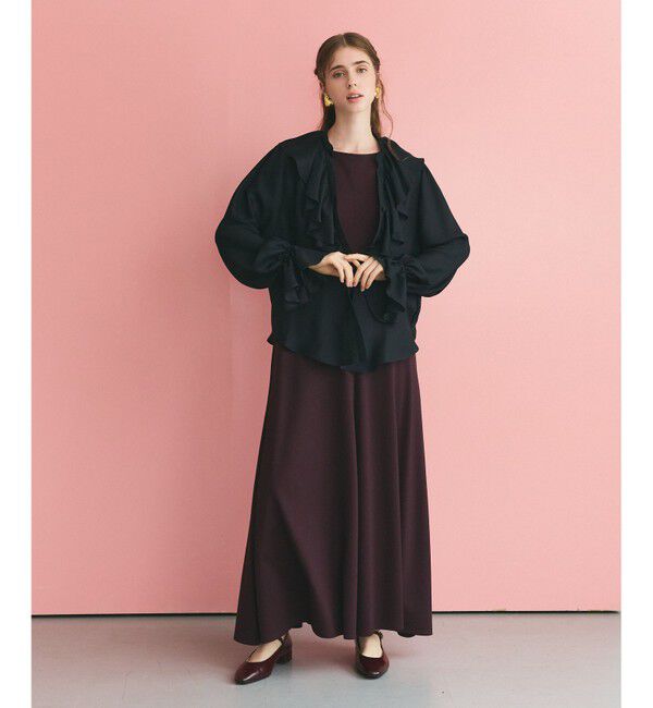 Grace Class「スキッパーラッフルブラウス」|シャツ・ブラウス|