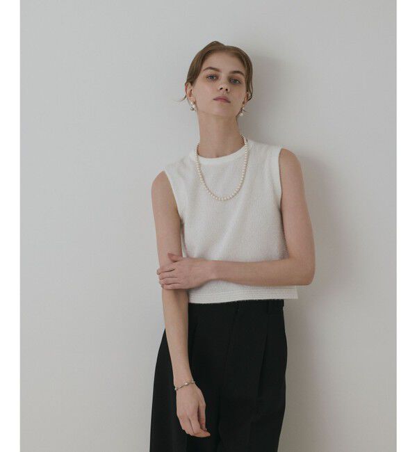 GRACE CONTINENTAL「ラメフェザ－ニットトップ」|その他|