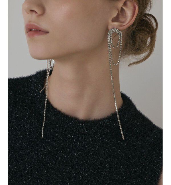 GRACE CONTINENTAL「ラメフェザ－ニットトップ」|その他|