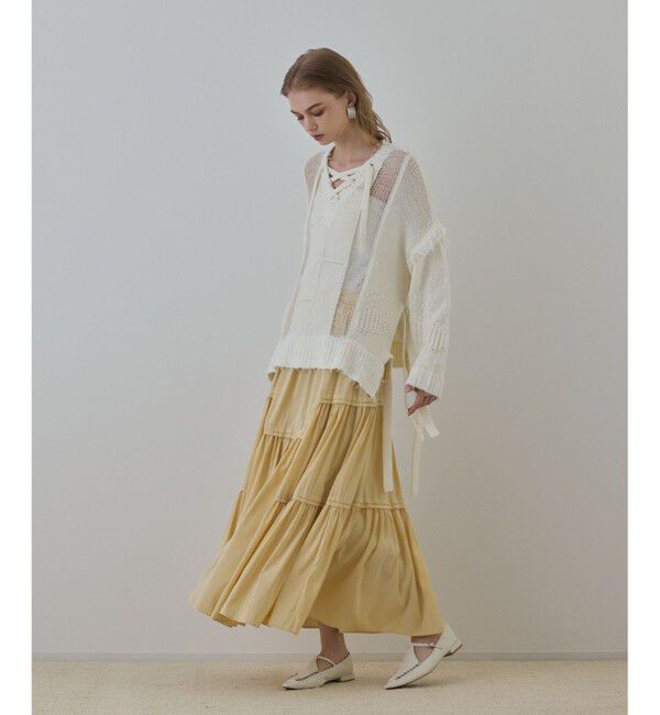 GRACE CONTINENTAL「ルーズオーバーニットトップ」|ニット・セーター|