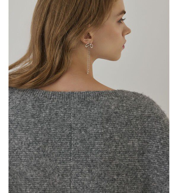 Diagram「レースドルマンニットトップ」|ニット・セーター|