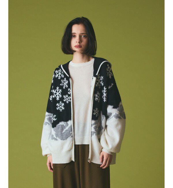 Grace Class「スノージャガードニットフーディ」|パーカー|