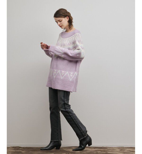 GRACE CONTINENTAL「フェアアイルニットトップ」|ニット・セーター|