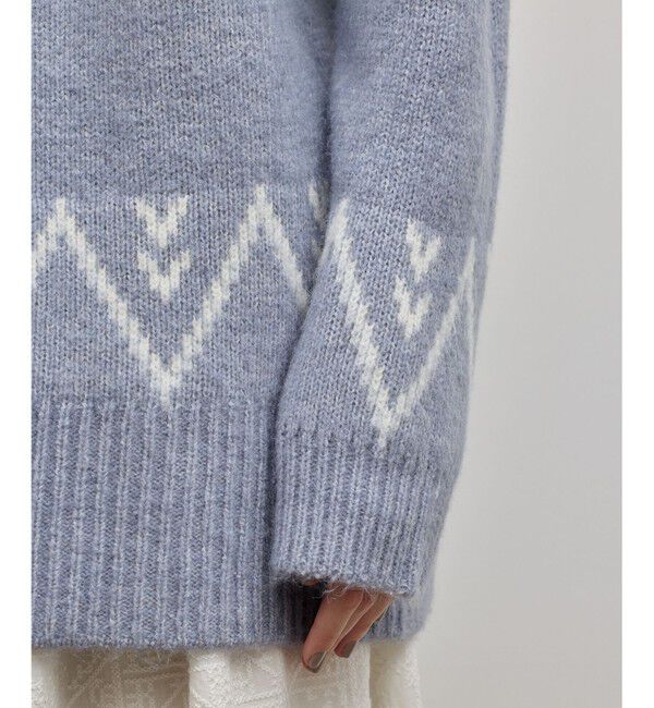 GRACE CONTINENTAL「フェアアイルニットトップ」|ニット・セーター|