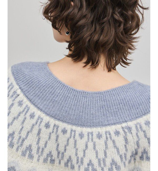 GRACE CONTINENTAL「フェアアイルニットトップ」|ニット・セーター|