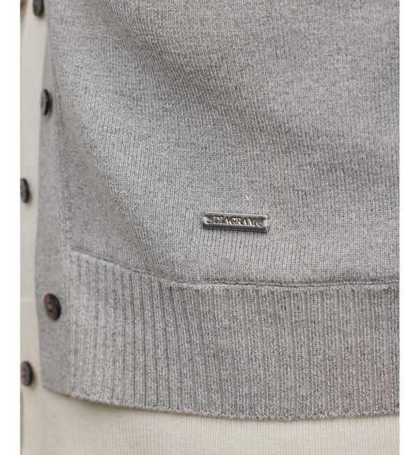 Diagram「レイヤード風ニットカーディガン」|カーディガン|