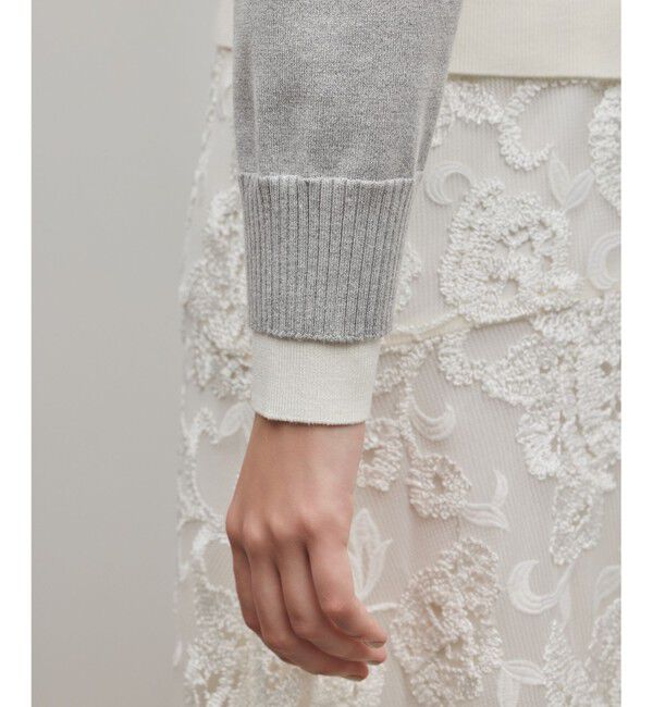 Diagram「レイヤード風ニットカーディガン」|カーディガン|