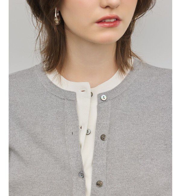 Diagram「レイヤード風ニットカーディガン」|カーディガン|