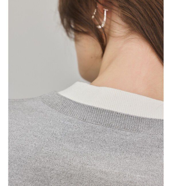 Diagram「レイヤード風ニットカーディガン」|カーディガン|