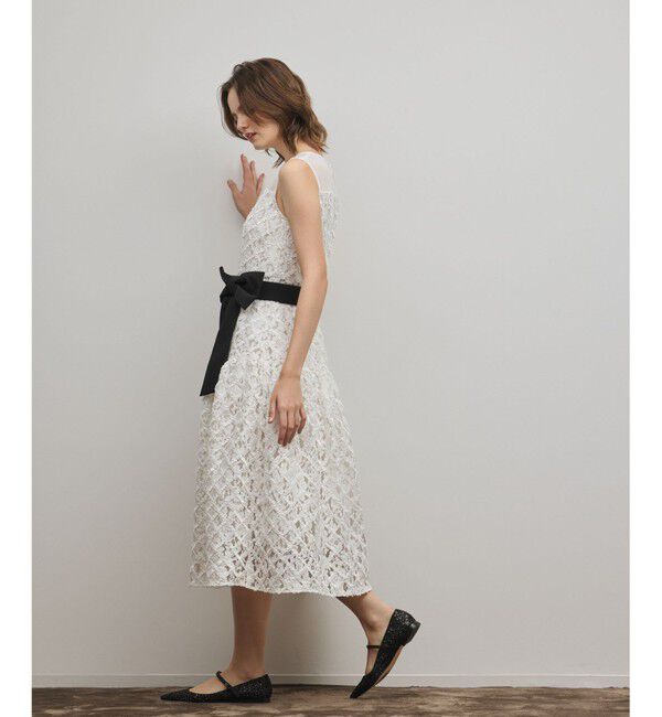 GRACE CONTINENTAL「コード刺繍ワンピース」|ワンピース|