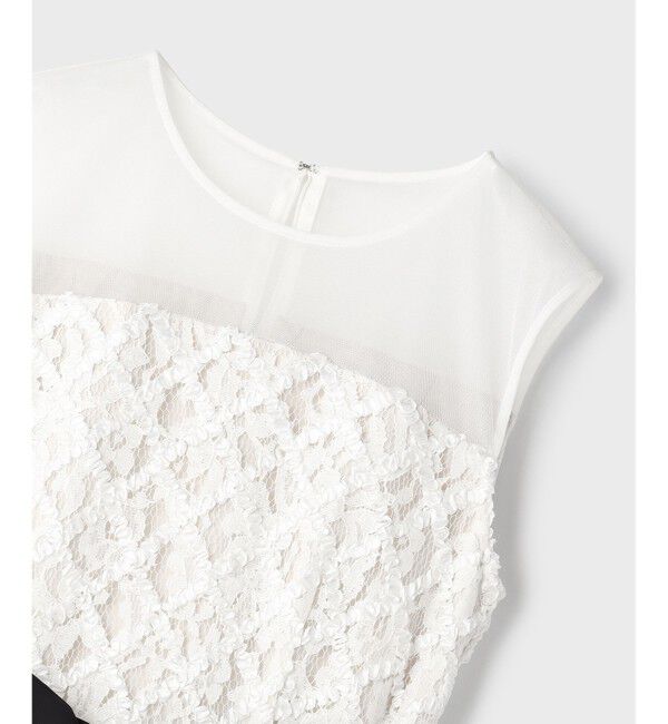 GRACE CONTINENTAL「コード刺繍ワンピース」|ワンピース|