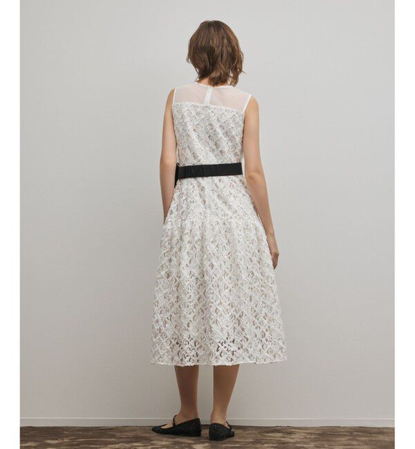 GRACE CONTINENTAL「コード刺繍ワンピース」|ワンピース|