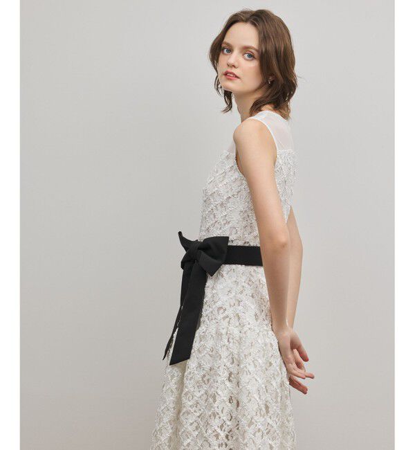 GRACE CONTINENTAL「コード刺繍ワンピース」|ワンピース|