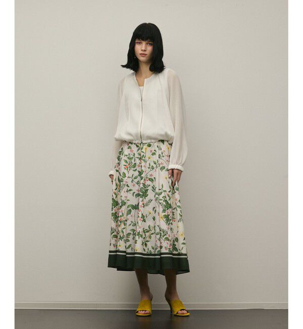 Diagram「ノーカラーカラミブルゾン」|ブルゾン・スタジャン|ホワイト