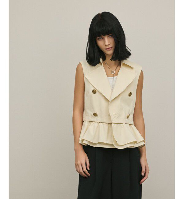 Diagram「ペプラムトレンチベスト」|ベスト・ジレ|