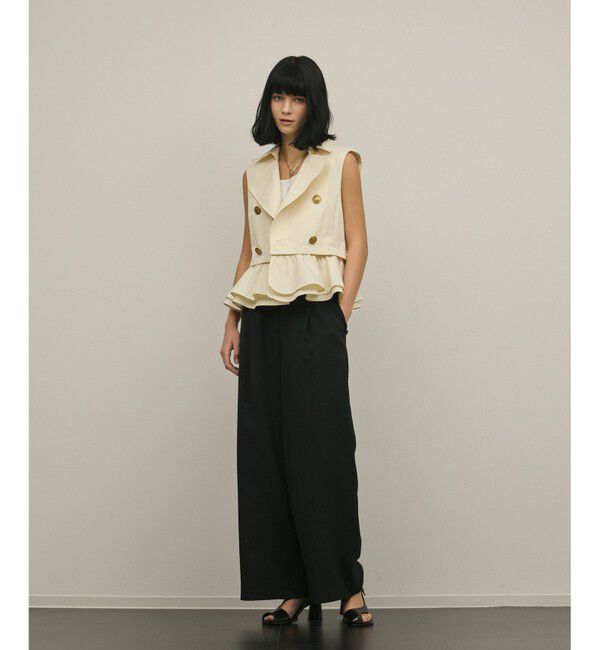 Diagram「ペプラムトレンチベスト」|ベスト・ジレ|