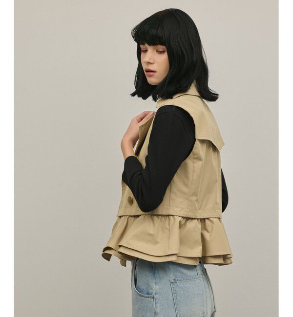 Diagram「ペプラムトレンチベスト」|ベスト・ジレ|