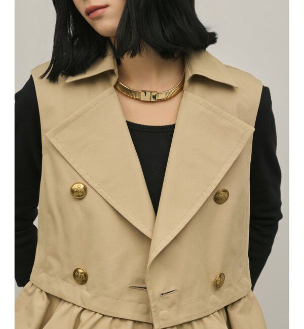 Diagram「ペプラムトレンチベスト」|ベスト・ジレ|