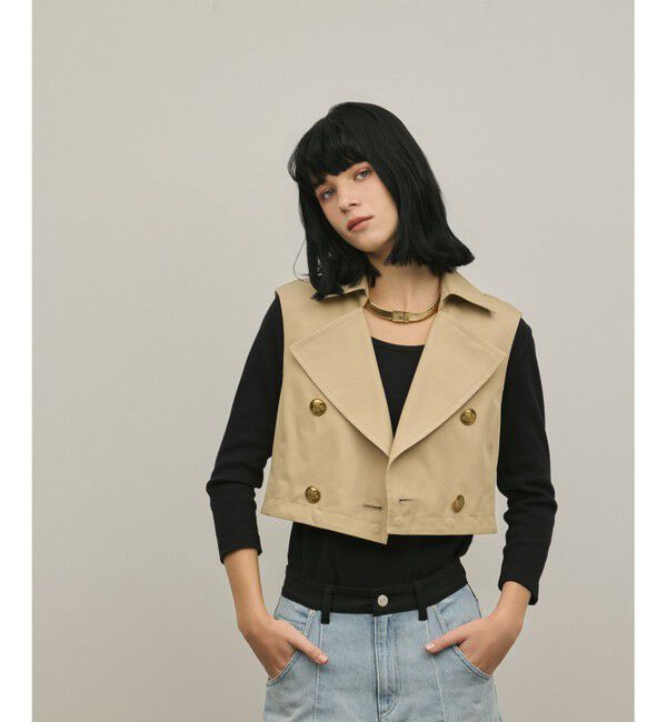 Diagram「ペプラムトレンチベスト」|ベスト・ジレ|